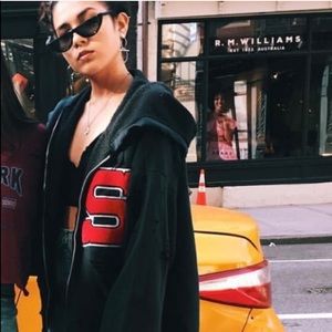 NWOT LF Distressed Hoodie